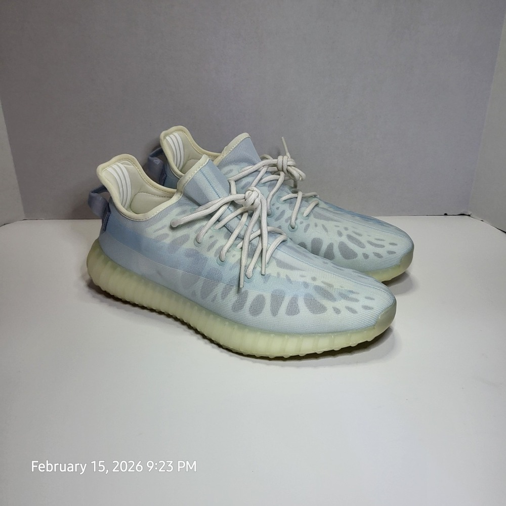 Adidas Yeezy Boost 350 V2 Mono Ice GW2869 Men's Size 12 New W No‎ Box